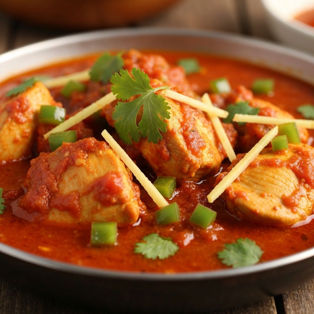 Golden Fire Chicken Karahi