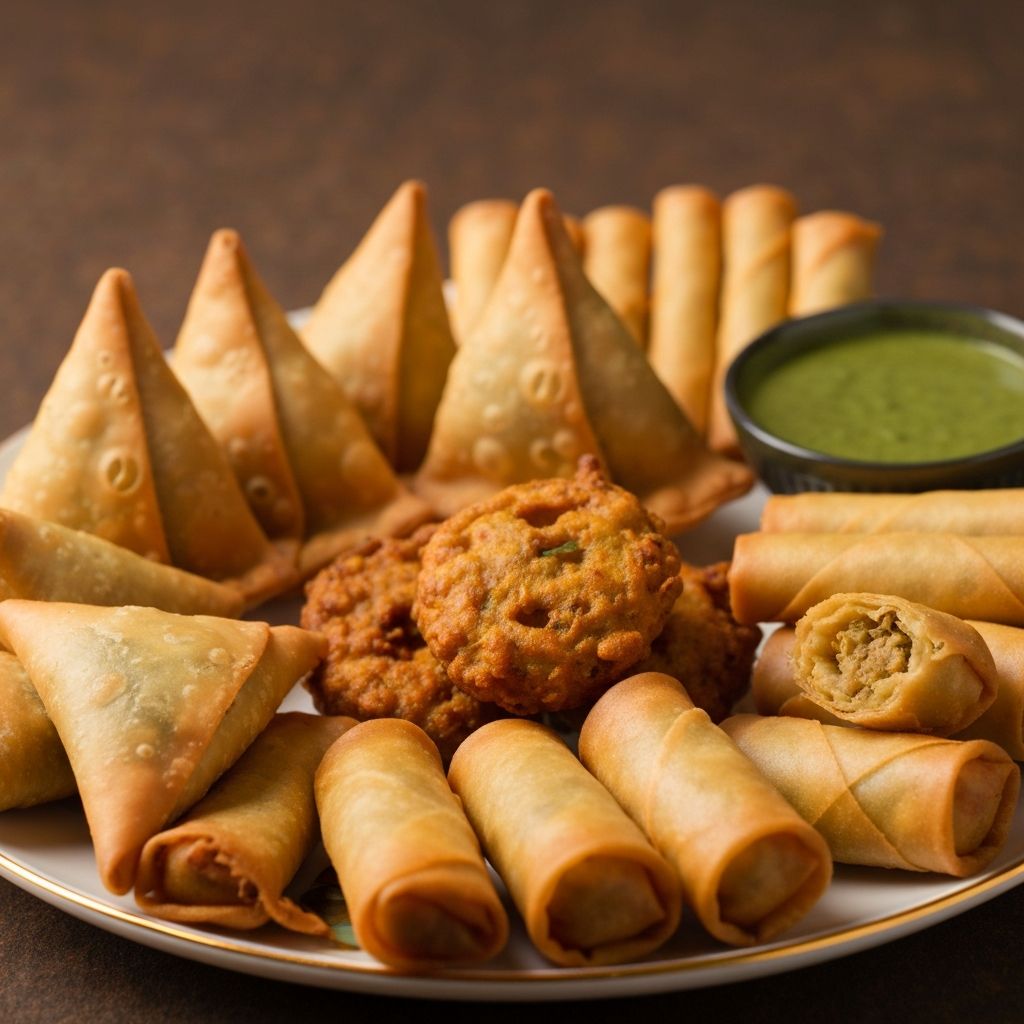 Crispy Golden Snacks